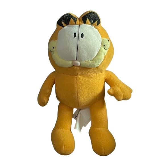 Paws Inc 8" Garfield Plush Orange Cat Stuffed Animal Collectible - Picture 1 of 5